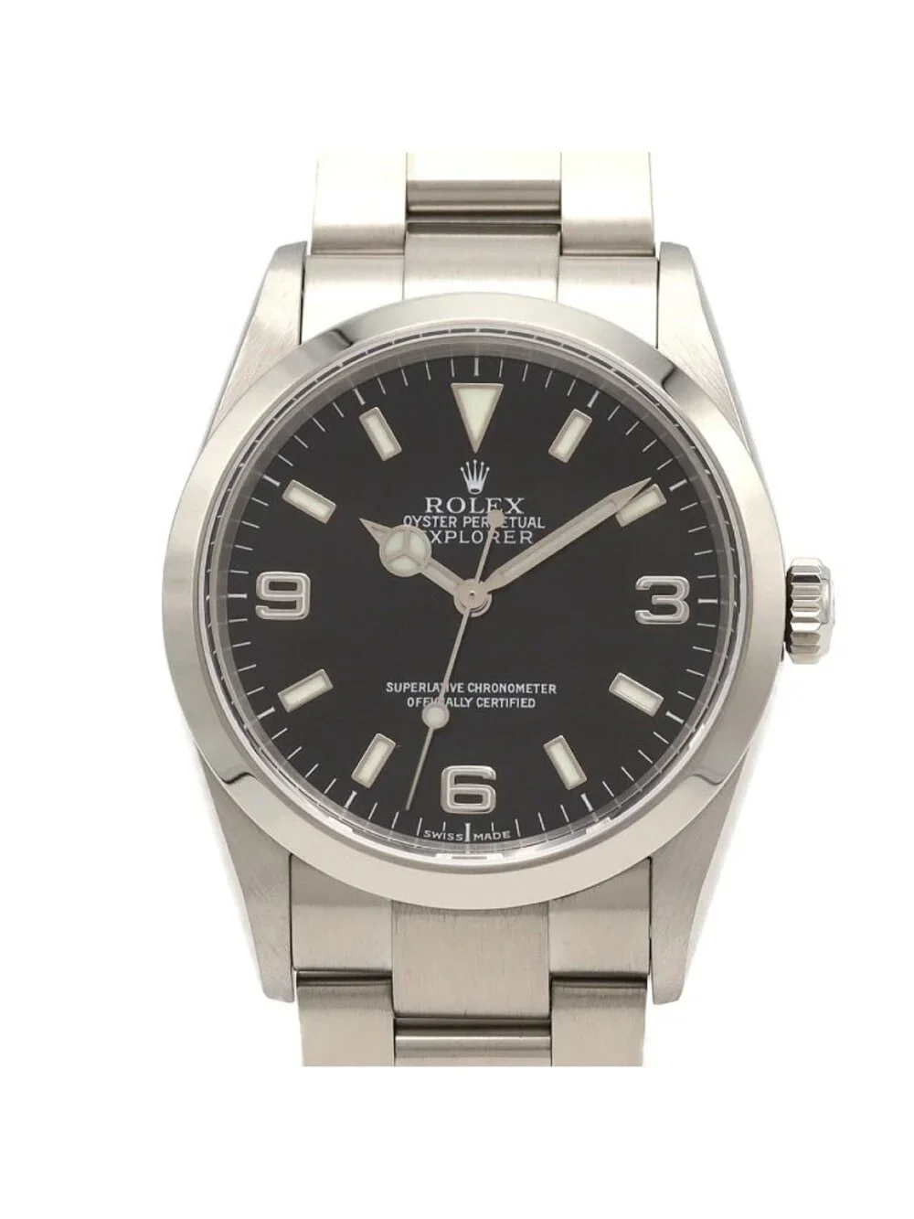 Rolex Explorer-I SS Automatic Winding Number Watch